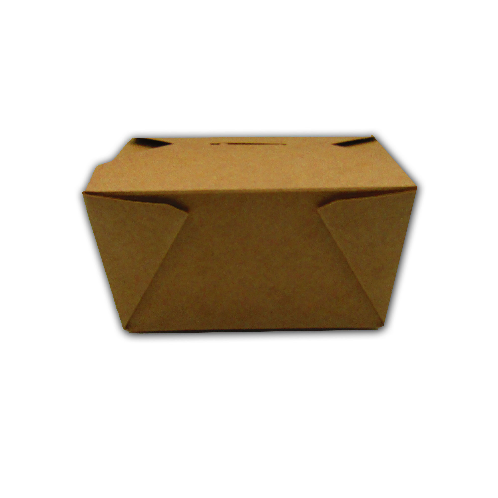 CAJA DE COMIDA PARA LLEVAR - Compostable Kraft #3 (cod.777818) (4 x 50)  - K06