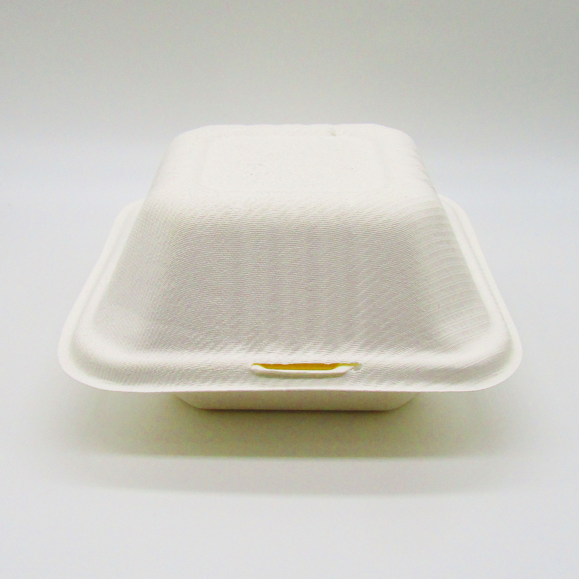 CONTENEDORES COMPOSTABLE - Cuadrado 6” C/Tapa Bisagra(cod.777825)(2 x100) - K19