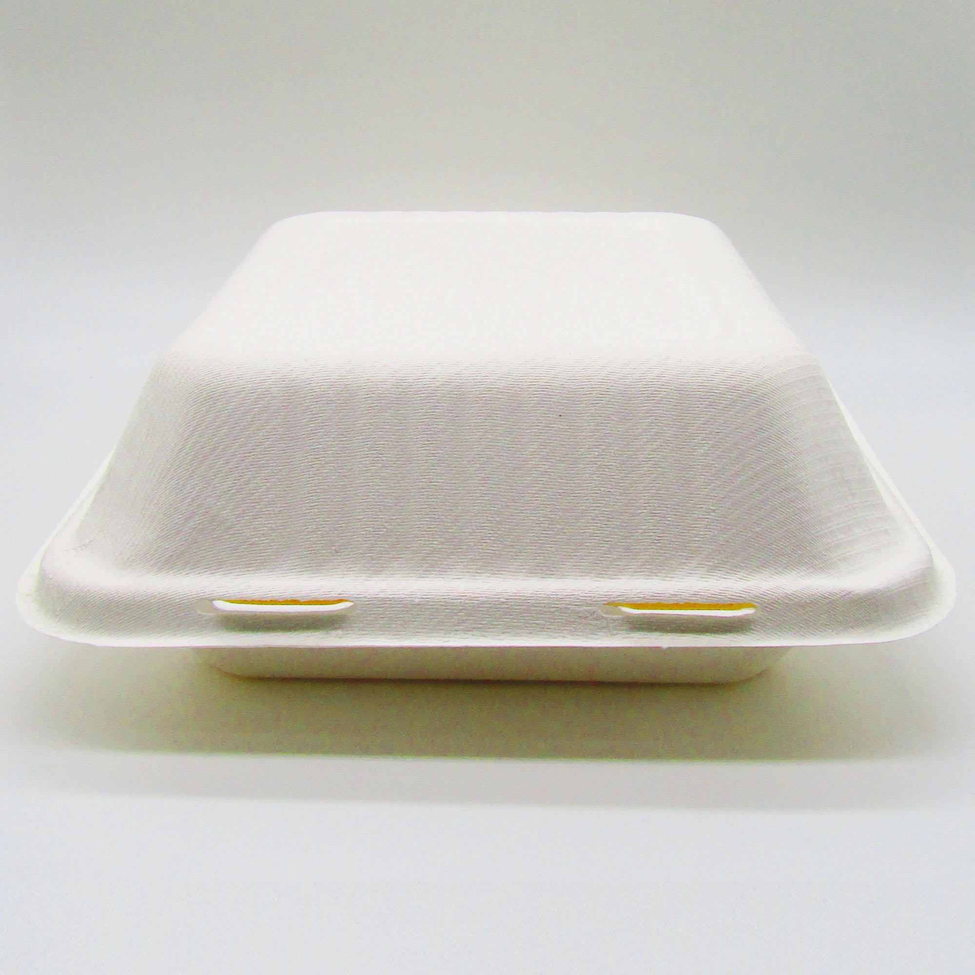 CONTENEDORES COMPOSTABLE - Cuadrado 8” C/Tapa Bisagra(cod.777826)(2 x100) - K20