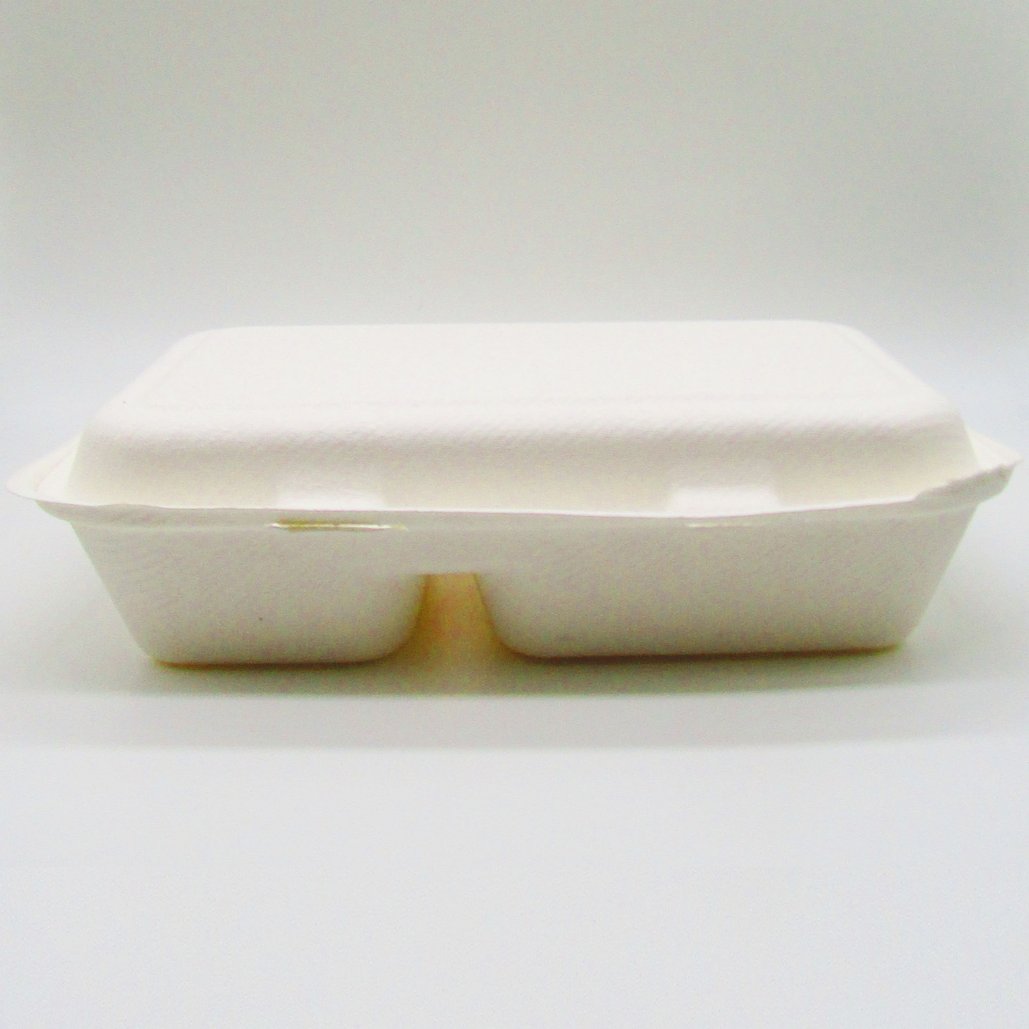 CONTENEDORES COMPOSTABLE - Cuadrado 9x6C/2Compartimiento(cod.777829(2x100) - K23