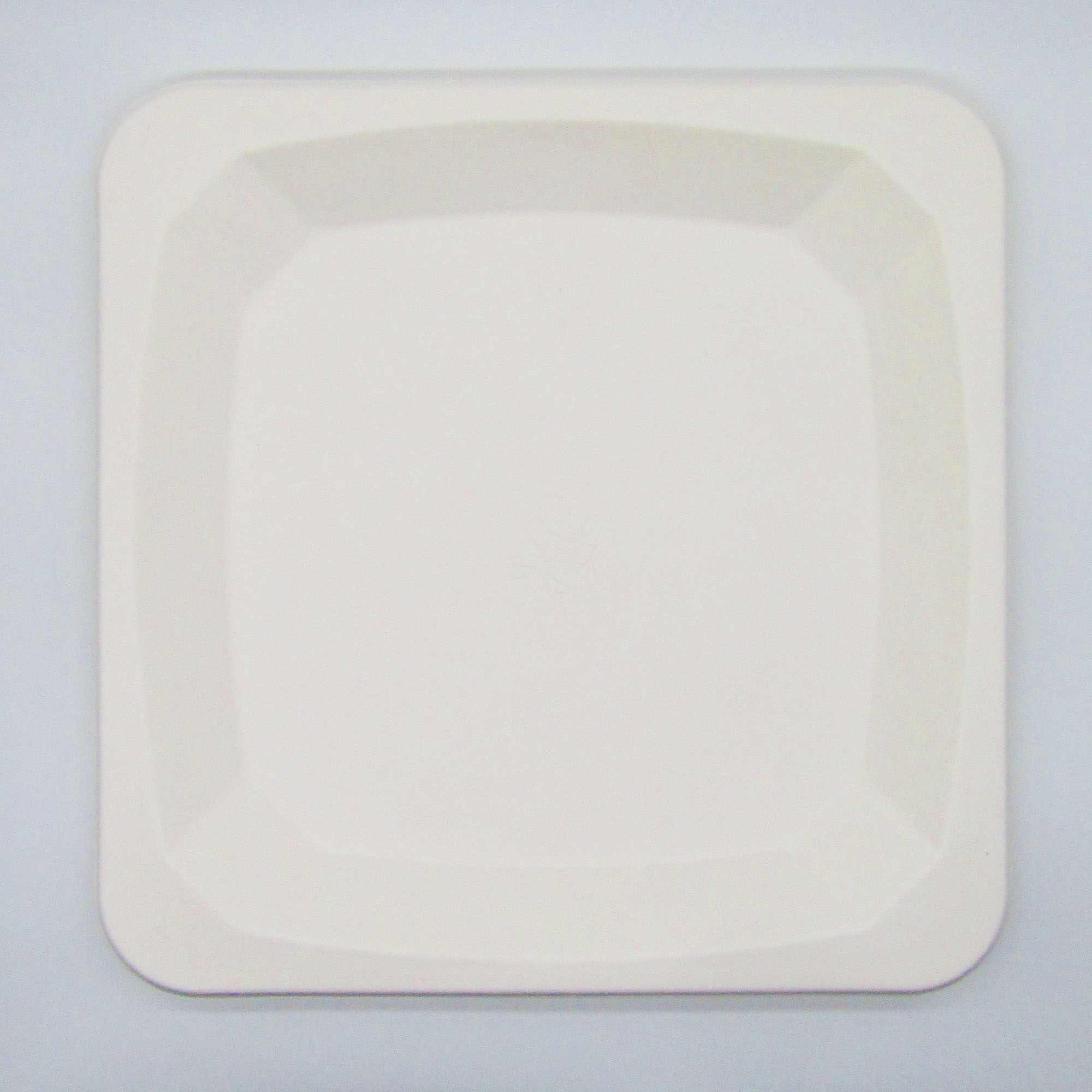 PLATOS COMPOSTABLE - Cuadrado 10” Profundo (cod.777802) (20 x 25) - K28