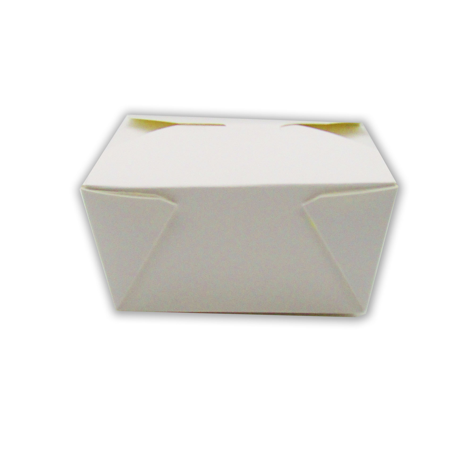 CAJA DE COMIDA PARA LLEVAR - Compostable Blanca #3(cod.777821) (4 x 50)  - K07-1